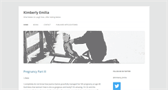 Desktop Screenshot of kimberlyemilia.com